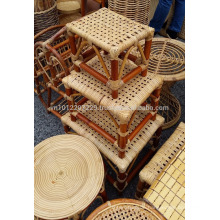 REAL Rattan Outdoor / Gartenmöbel - Hocker 2